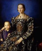 Agnolo Bronzino Portrait of Eleanor of Toledo and Her Son Sweden oil painting artist